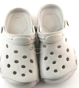 KROKSY KLAPKI D. OGRODOWE BUTY PIANKOWE LATO 36