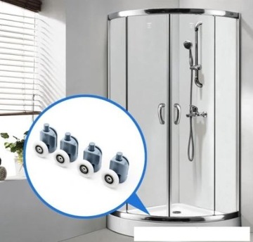 РОЛИКЫ ДЛЯ ДУШЕВОЙ КАБИНЫ НАБОР ИЗ 8 РОЛИКОВ