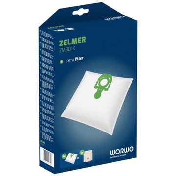 МЕШКИ ДЛЯ ПЫЛЕСОСА ZELMER 49.4100 SYRIUS COBRA 2