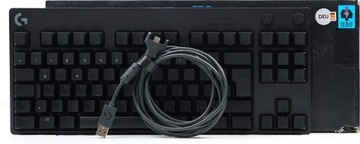 Klawiatura mechaniczna Logitech G Pro GX BLUE CLICKY QWERTZ DE