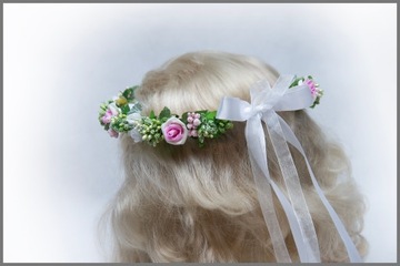 Венок для причастия для первого причастия, как живые цветы, венки для причастия