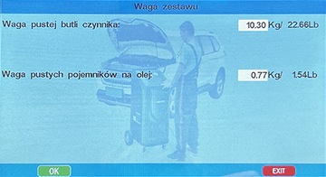 Станция кондиционирования воздуха R134A Kupczyk Польское меню Принтер старый газ