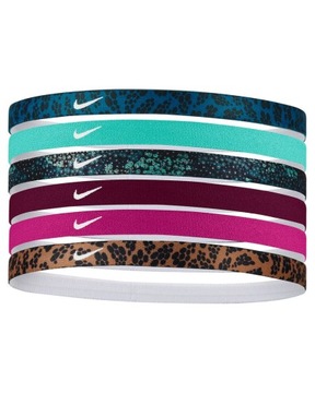 Gumki, opaski na głowę, włosy NIKE HEADBANDS 6PACK