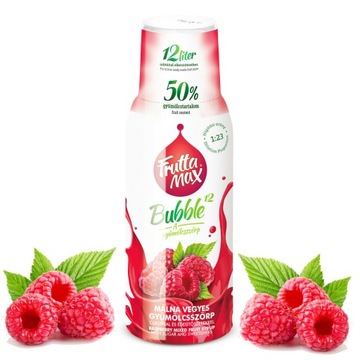 Сироп для газировки FruttaMax RASPBERRY карбонизатор 500 мл на 12 ЛИТРОВ