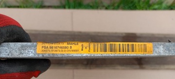 CHLADIČ KLIMATIZACE PEUGEOT 308 3008 5008 II OPEL GRANDLAND X 9816746580