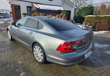 Volvo S90 II Sedan 2.0 D4 190KM 2017 Volvo S90 2,0 D4 190 KM Automat Bezwypadek GWARANCJA Zamiana Zarejestrowany, zdjęcie 4