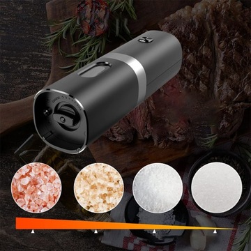 2* ЭЛЕКТРИЧЕСКАЯ МЕЛЬНИЦА ДЛЯ ПЕРЦА И СОЛИ, АККУМУЛЯТОРНАЯ