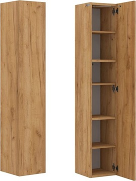 Szafka łazienkowa słupek 160cm dąb