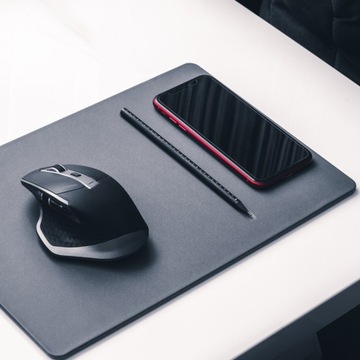 КОВРИК ДЛЯ ОФИСНОЙ ИГРОВОЙ МЫШИ, ЧЕРНЫЙ