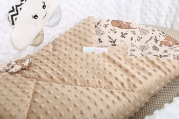 BABYMAM CONE ДЕТСКАЯ ПОКРЫТКА MINKY 80x80