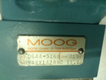Клапан MOOG D061-603A Серийный номер T5043 C MOOG AS 2000 M0051-5034T5043 C MOOG