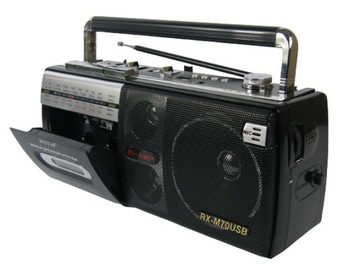 KNSTAR RX-M70 USB/SD РАДИО/КАССЕТА