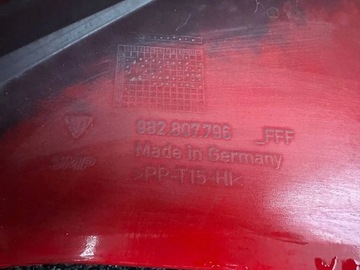 NÁRAZNÍK PORSCHE BOXER 982 GTS SPORT ORIGINÁLNÍ PĚKNÝ STAV