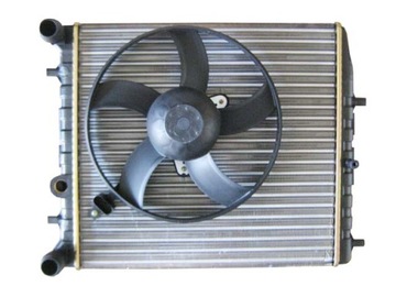 CHLADIČ + VENTILÁTOR VW POLO 6R 2009-2017