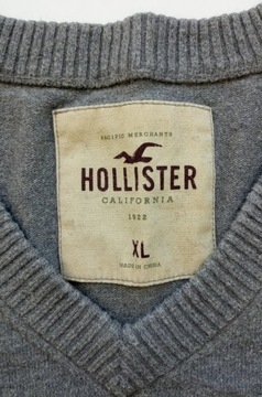 Sweter męski HOLLISTER XL Szary