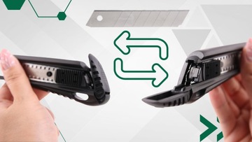 100 шт. сломанное лезвие и нож для поклейки обоев на картонные коробки, лезвия ножа для наклеивания обоев 18 мм