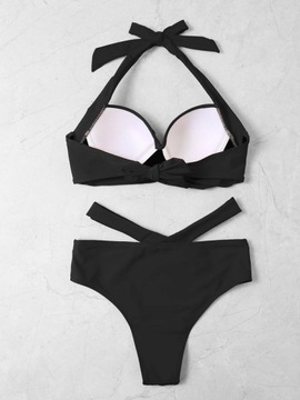 КУПАЛЬНИК БИКИНИ С РЕМЕШКАМИ ЦВЕТ M