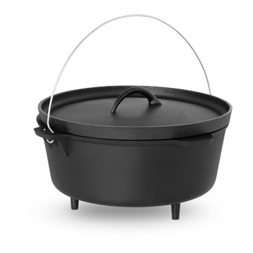 Охотничий котел Туристический котел 10,75 + НОЖКИ