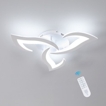 СВЕТОДИОДНЫЙ ПОТОЛОЧНЫЙ СВЕТИЛЬНИК С ДИСТАНЦИОННЫМ УПРАВЛЕНИЕМ ПОДВЕСНОЙ СВЕТИЛЬНИК БЕЛАЯ ЛЮСТРА С РЕГУЛЯЦИЕЙ 35ВТ