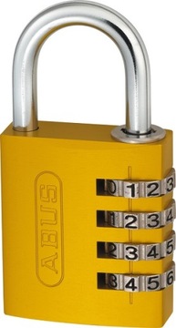 ABUS KŁÓDKA 724/40 SZYFROWA ZMIENNY KOD GYM SZAFKA ŻÓŁTY/YELLOW