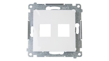 КРЫШКА РОЗЕТКИ SIMON 54 KEYSTONE БЕЛАЯ