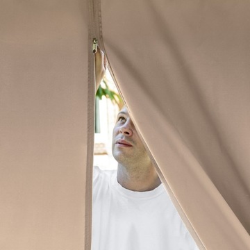 Садовый павильон 3х3 м Премиум коричневый