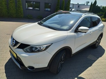 Nissan Qashqai II Crossover 1.2 DIG-T 115KM 2017 Nissan Qashqai 1.2 DIG-T TEKNA, Krajowy, Bezwypadk