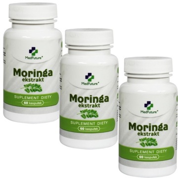 Moringa BIO Oleifera 180 kaps. ekstrakt 500mg