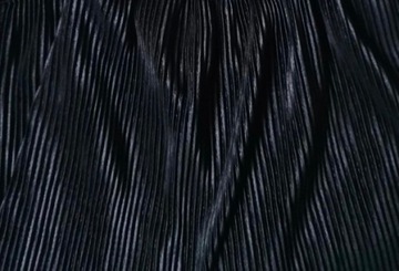 ZARA plisowana sukienka retro falbanka satynowa M