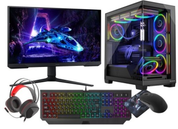 VIST PC R7 8700F AIO RTX 5060 32GB SSD 1TB W11 WiFi BT LCD 24