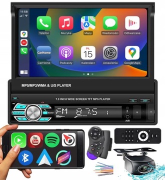 Radio samochodowe Vortex VRT10-4538 1-DIN