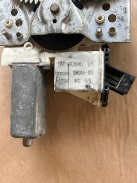 MOTOREK MECHANIZMUS SKEL OKNO LEVÝ PŘEDNÍ 9178987 OPEL VECTRA C