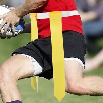 PAS Z FLAGIĄ DO PIŁKI NOŻNEJ I FLAGI DO RUGBY