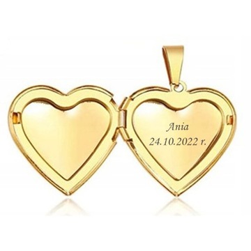 ОЖЕРЕЛЬЕ С ОТКРЫТЫМ СЕРДЦЕМ ДЛЯ ДОЧКИ ОТ РОДИТЕЛЕЙ