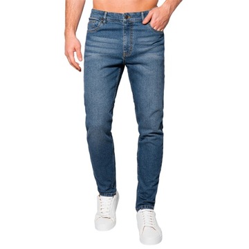 Мужские джинсовые брюки 1115P синий XL