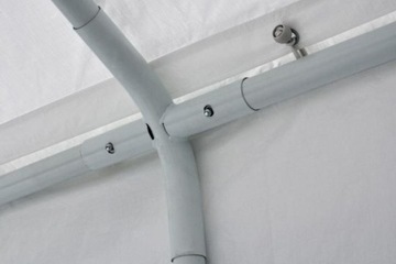 Белый садовый павильон 4 х 6 м.