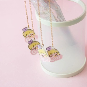 Shaonv Losowy 1 szt Styl Linijka dziewczyna biurow