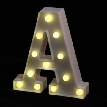 Decorative LED Letter Marquee Sign with Lights A