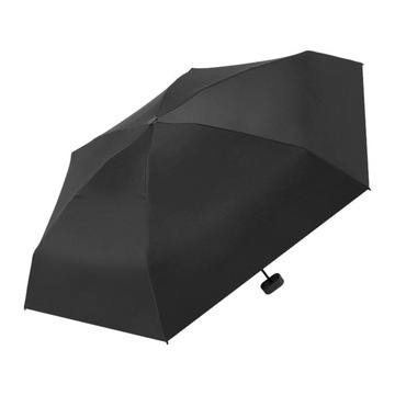 Parasole przeciwdeszczowe dla dorosłych Czarne
