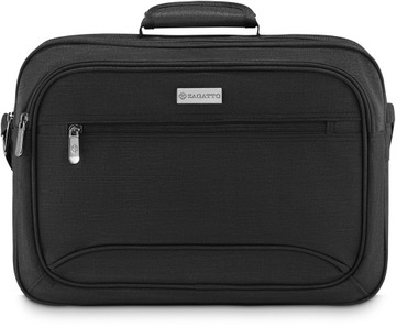 Мужская сумка через плечо для работы, прочная, вместительная сумка-мессенджер для ноутбука ZAGATTO