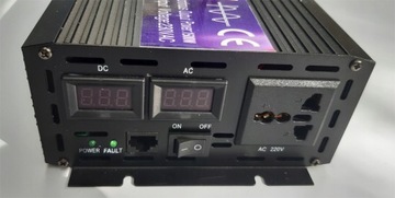 PRZETWORNICA PRĄDU NAPIĘCIA CZYSTY SINUS!! 12V 230V 3000W WYSYLKA Z POLSKI