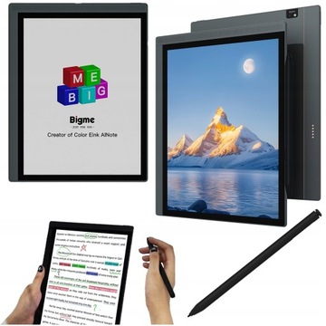 Ноутбук BIGME B1051C для чтения электронных книг, 6/128 ГБ, 10 дюймов, цветной сенсорный экран с подсветкой