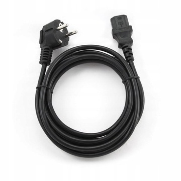 Kabel zasilający komputerowy 3m z certyfikatem VDE