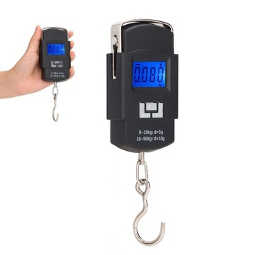 PODWIESZANA WAGA HAKOWA 50KG DOKŁADNA WAGA