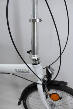 КРАСИВЫЙ АЛЮМИНИЕВЫЙ СКЛАДНОЙ ВЕЛОСИПЕД «DAHON» КОЛЕСА 20 ДЮЙМОВ, 6 СКОРОСТЕЙ