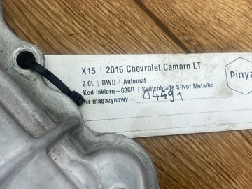 KRYT VENTILU CHEVROLET CAMARO 2016+ USA