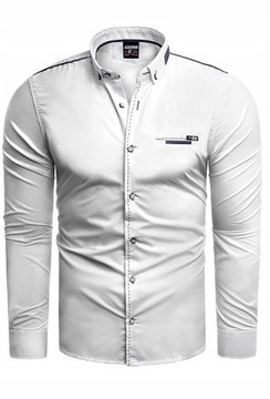 3XL - KOSZULA MĘSKA ELEGANCKA 19619c