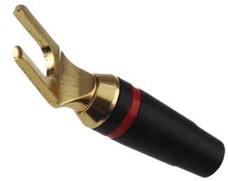 WIDEŁKI GŁOŚNIKOWE KACSA AUDIO BP-013G 24K ZŁOTO