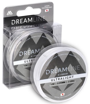 Plecionka Mikado Dreamline Ultralight 0,058mm 150m Biała
