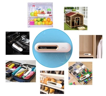 Озонатор на аккумуляторе для автомобиля, пищевого холодильника, нейтрализатора запахов.